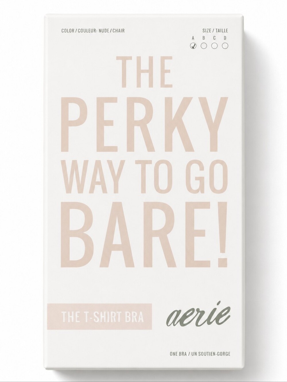 aerie Nude Tone Sticky Bra
